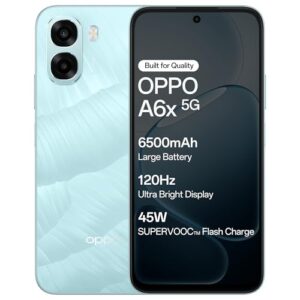 Oppo A6X 5G (Ice Blue, 4GB RAM, 64GB Storage) with No Cost EMI/Additional Exchange Offers  Amazon.in: Electronics